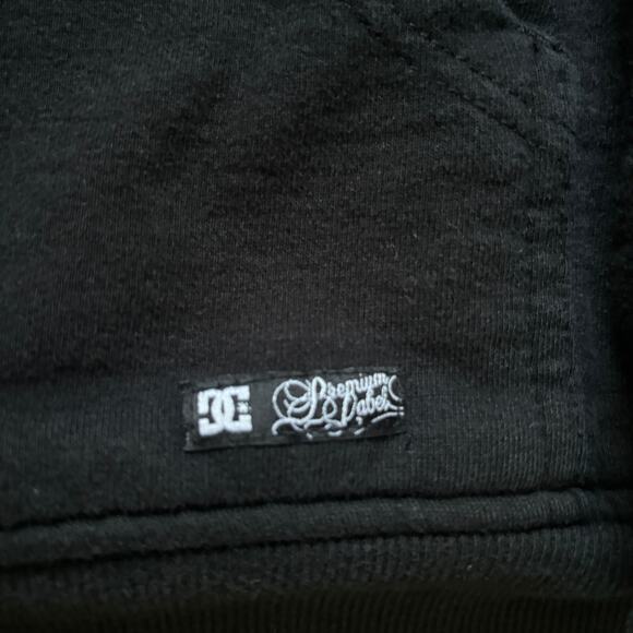 vintage y2k dc shoes sherpa lined zip up hoodie premium label large - Picture 3 of 8